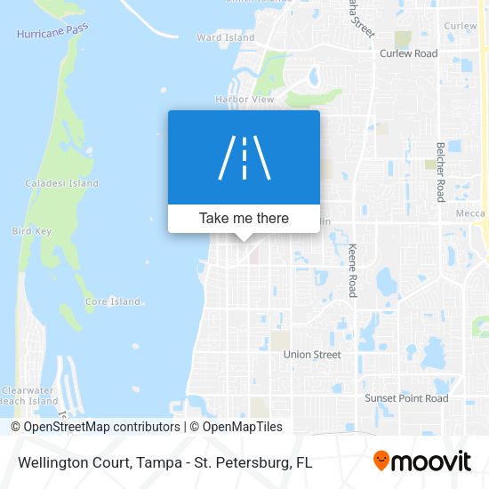 Mapa de Wellington Court