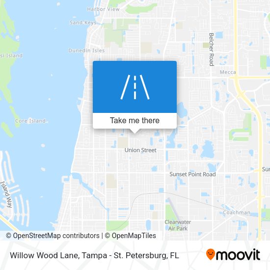 Mapa de Willow Wood Lane