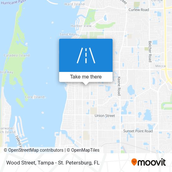 Wood Street map