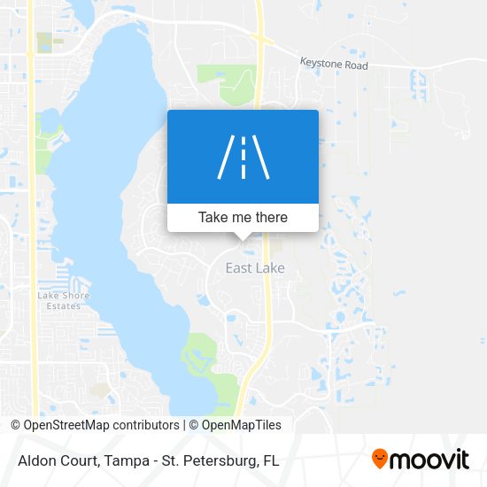 Aldon Court map
