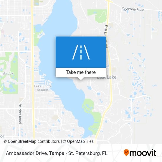 Ambassador Drive map