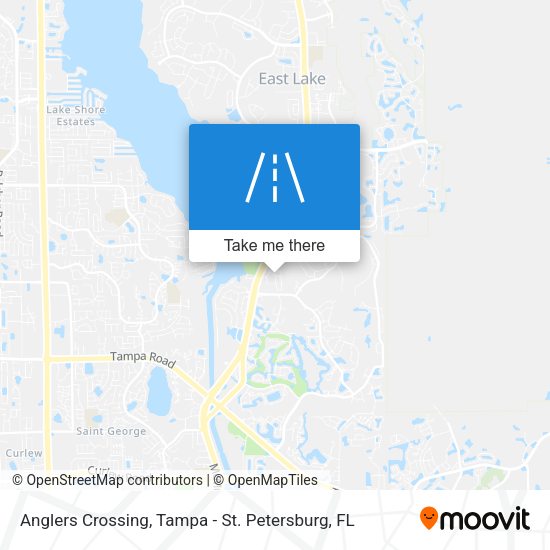 Mapa de Anglers Crossing
