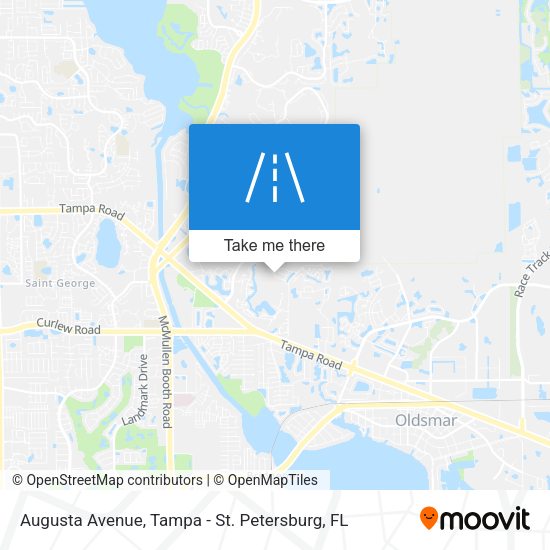 Augusta Avenue map
