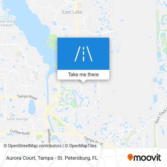 Mapa de Aurora Court