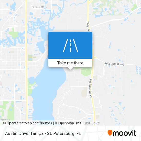 Austin Drive map