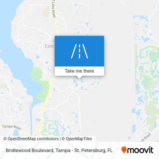 Bridlewood Boulevard map