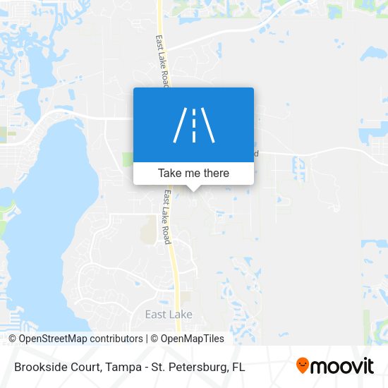 Brookside Court map