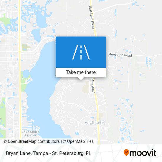 Bryan Lane map