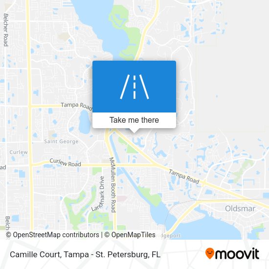Camille Court map
