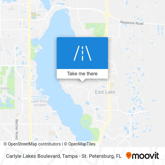 Mapa de Carlyle Lakes Boulevard
