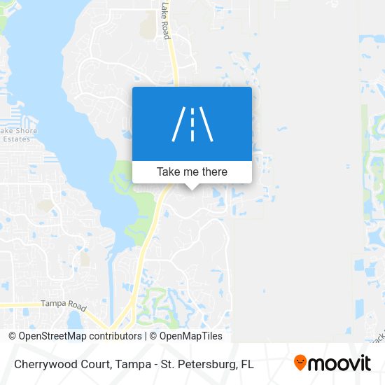Mapa de Cherrywood Court