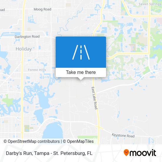 Darby's Run map