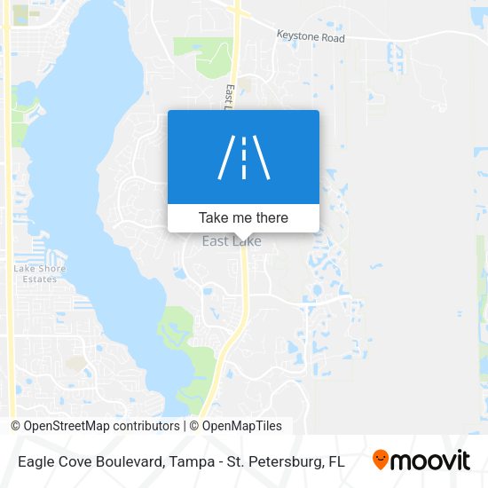 Eagle Cove Boulevard map