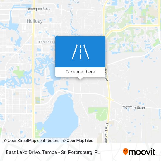 East Lake Drive map
