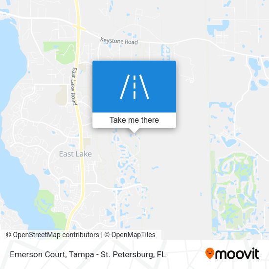 Emerson Court map