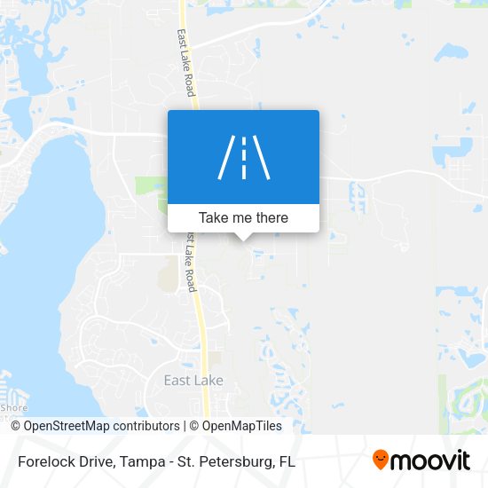 Forelock Drive map