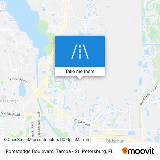 Forestedge Boulevard map