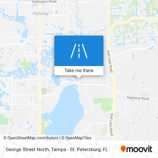Mapa de George Street North