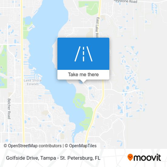 Golfside Drive map