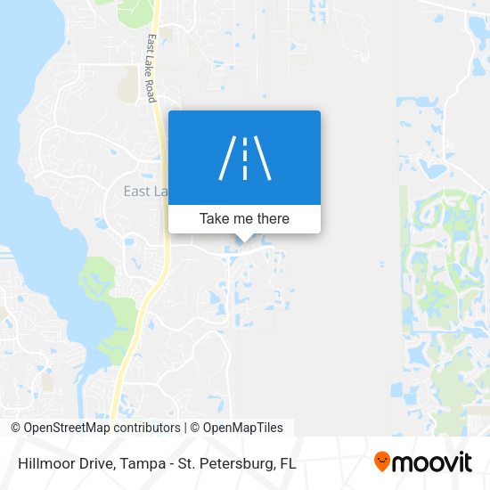 Mapa de Hillmoor Drive