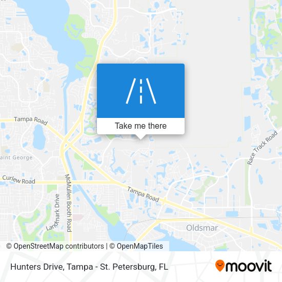 Mapa de Hunters Drive