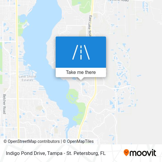 Indigo Pond Drive map