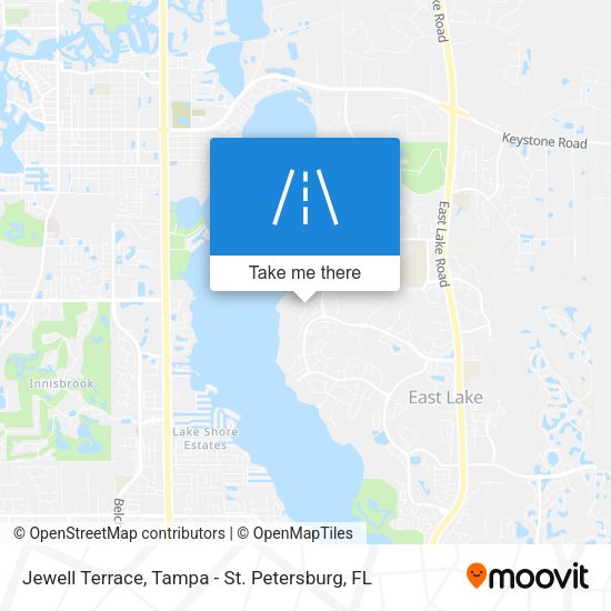 Jewell Terrace map