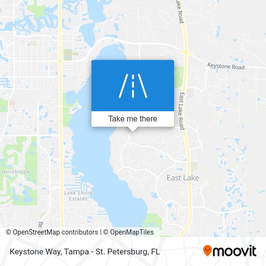 Keystone Way map