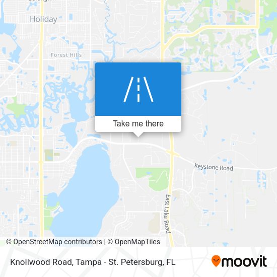 Knollwood Road map