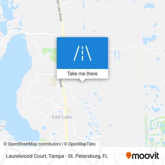 Mapa de Laurelwood Court