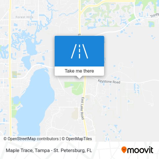 Maple Trace map
