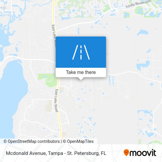 Mcdonald Avenue map