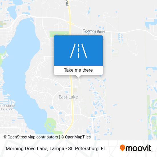 Morning Dove Lane map