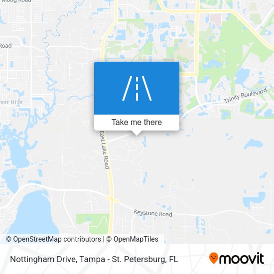 Mapa de Nottingham Drive
