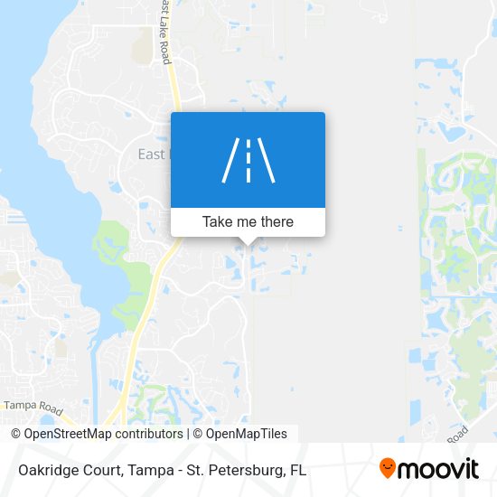 Oakridge Court map