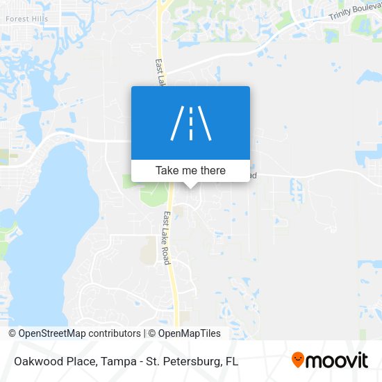 Oakwood Place map