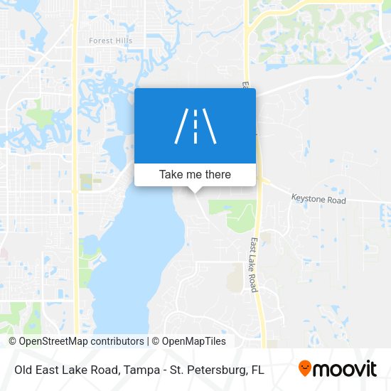 Mapa de Old East Lake Road