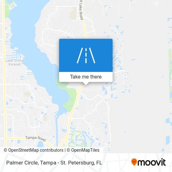 Mapa de Palmer Circle