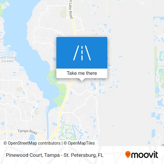 Pinewood Court map
