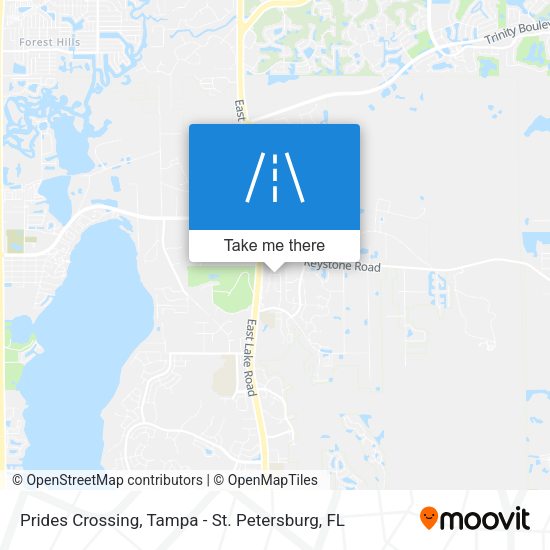 Prides Crossing map