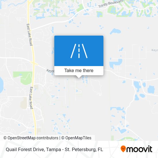 Quail Forest Drive map