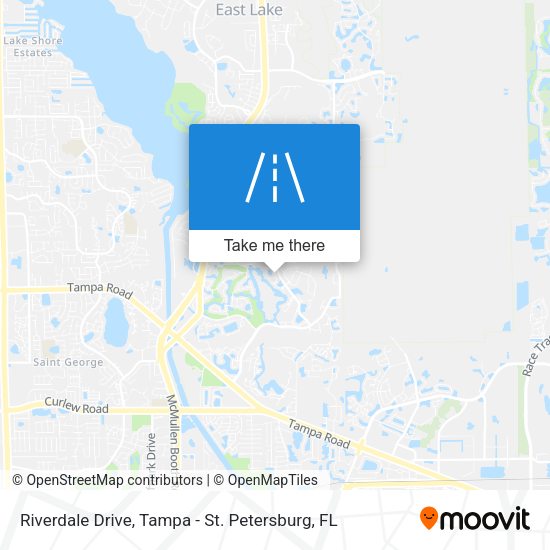 Riverdale Drive map