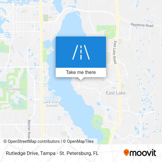 Mapa de Rutledge Drive