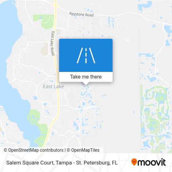 Mapa de Salem Square Court