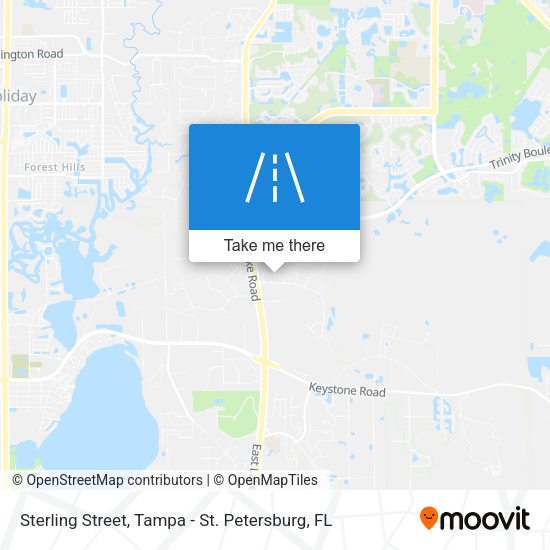 Mapa de Sterling Street