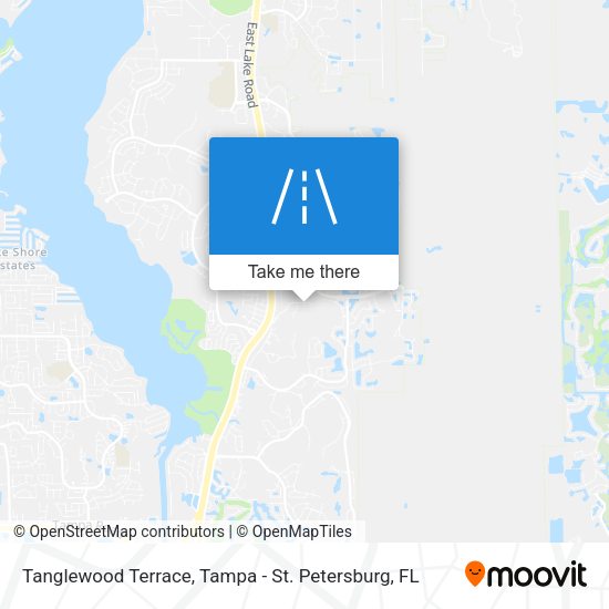 Tanglewood Terrace map