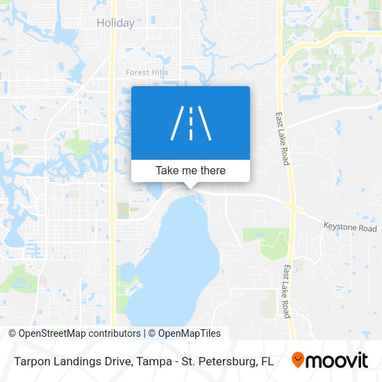 Tarpon Landings Drive map