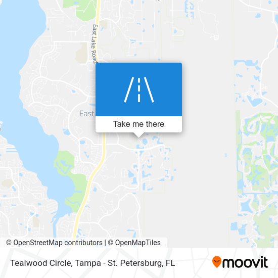 Tealwood Circle map