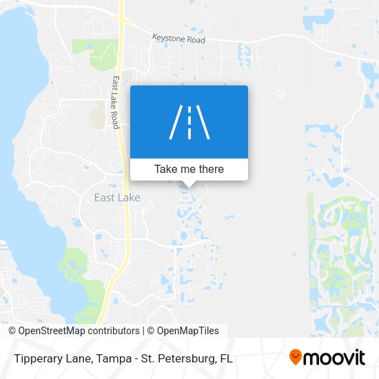 Tipperary Lane map