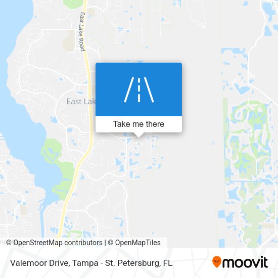 Mapa de Valemoor Drive